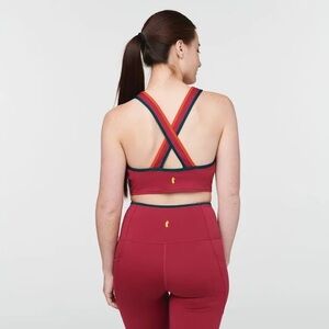 Cotopaxi Mari Crop Top Sports Bra Pink M